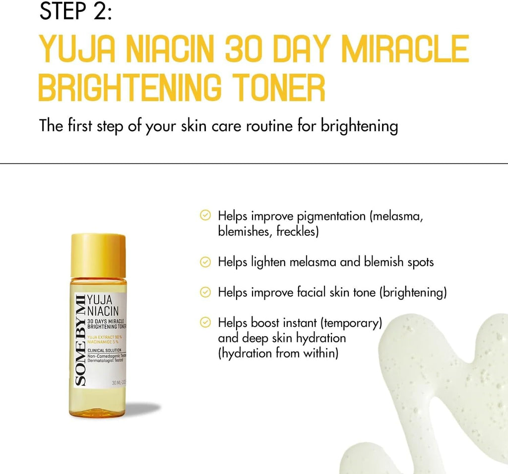 Yuja Niacin Anti Blemish Starter Kit 4pcs