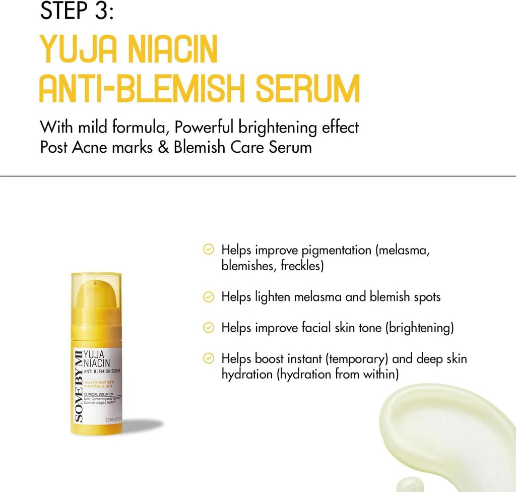 Yuja Niacin Anti Blemish Starter Kit 4pcs