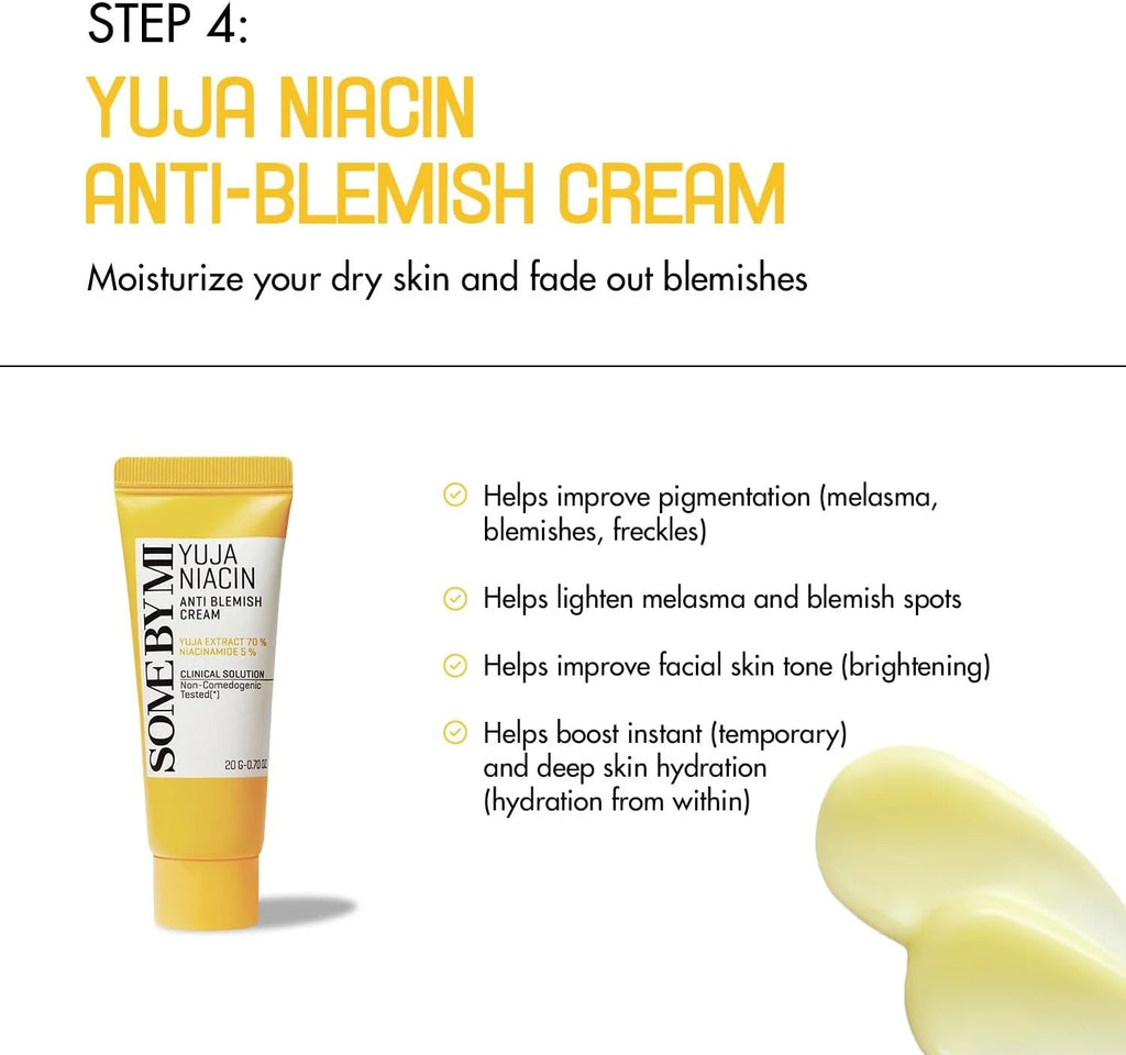 Yuja Niacin Anti Blemish Starter Kit 4pcs