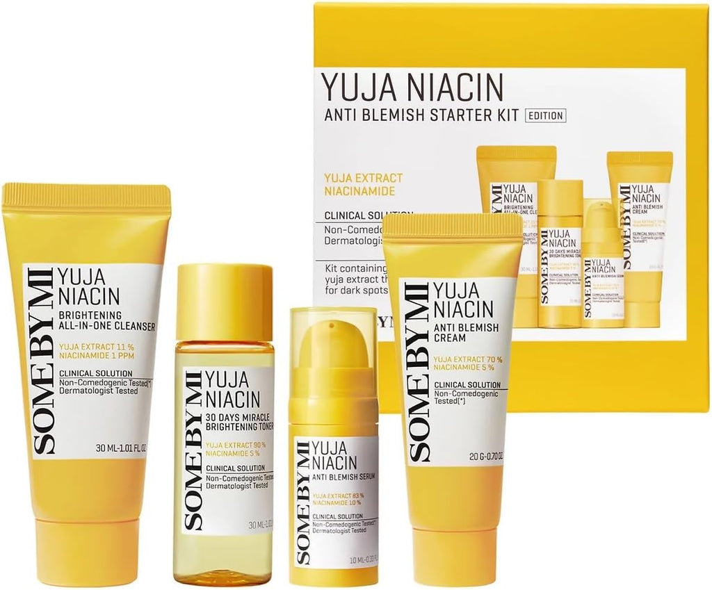 Yuja Niacin Anti Blemish Starter Kit 4pcs