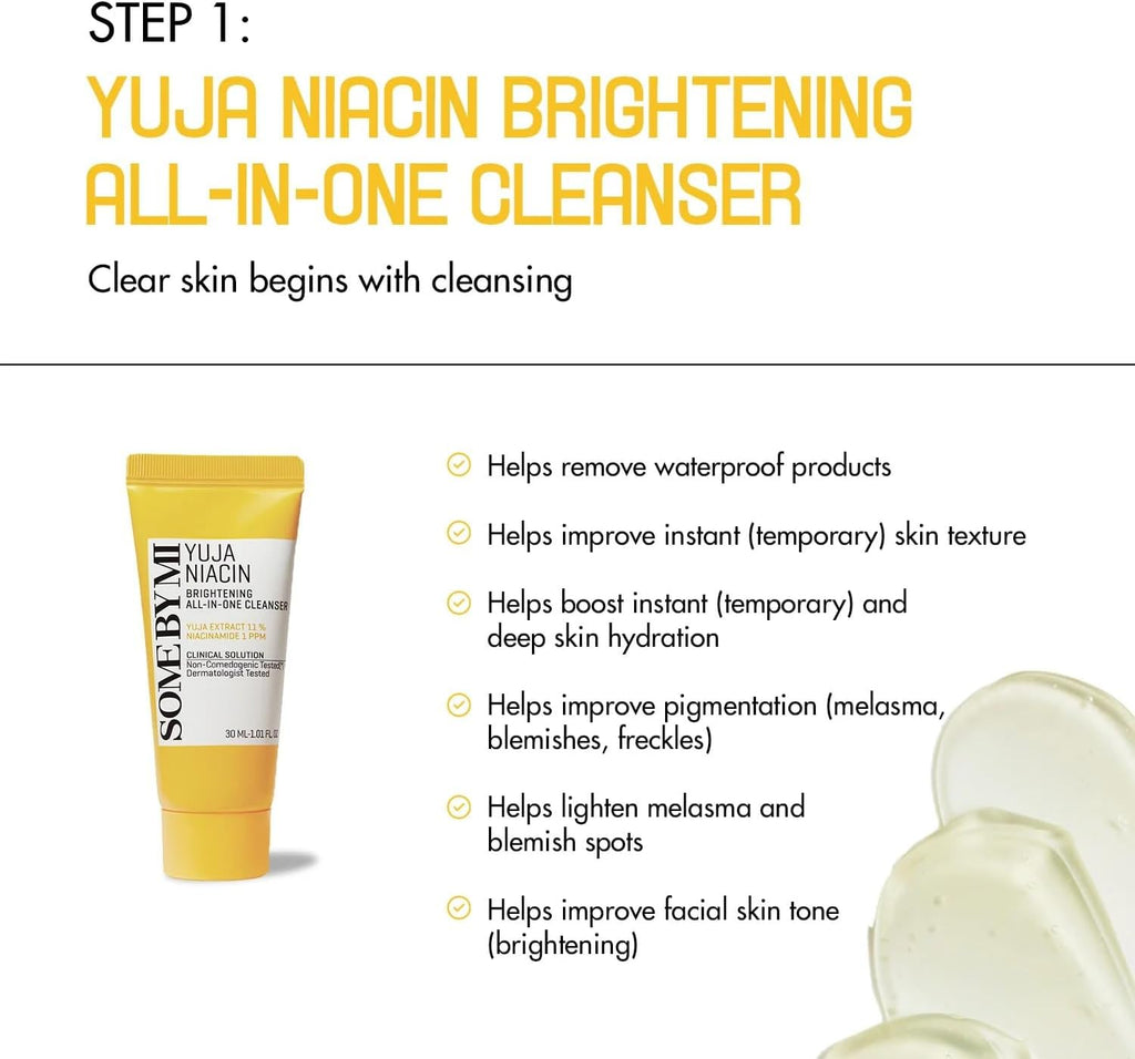 Yuja Niacin Anti Blemish Starter Kit 4pcs
