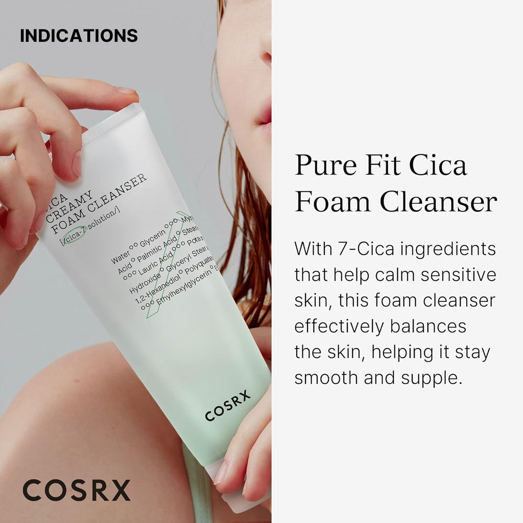 Pure Fit Cica Creamy Foam Cleanser