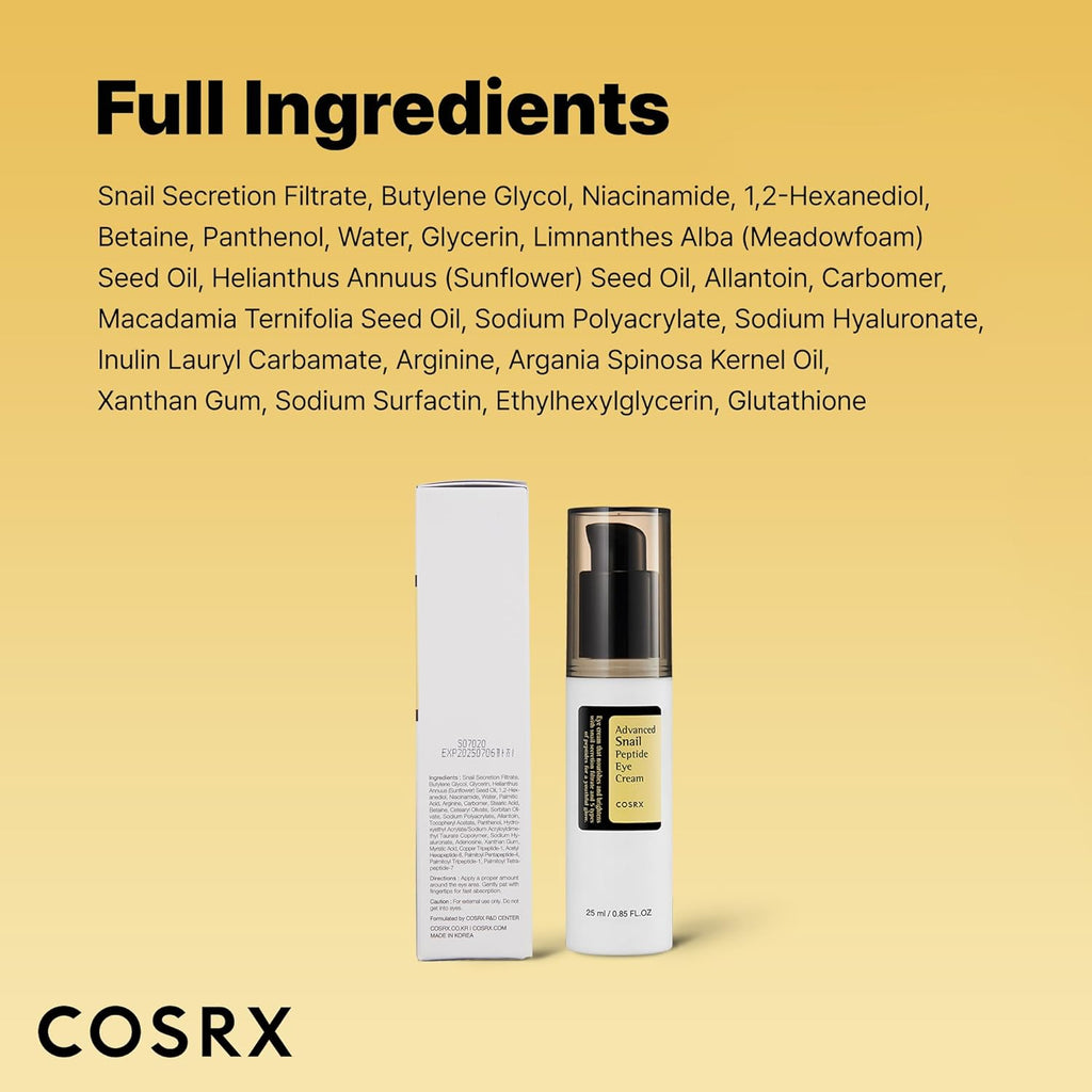 Advanced Snail Peptide Eye Cream