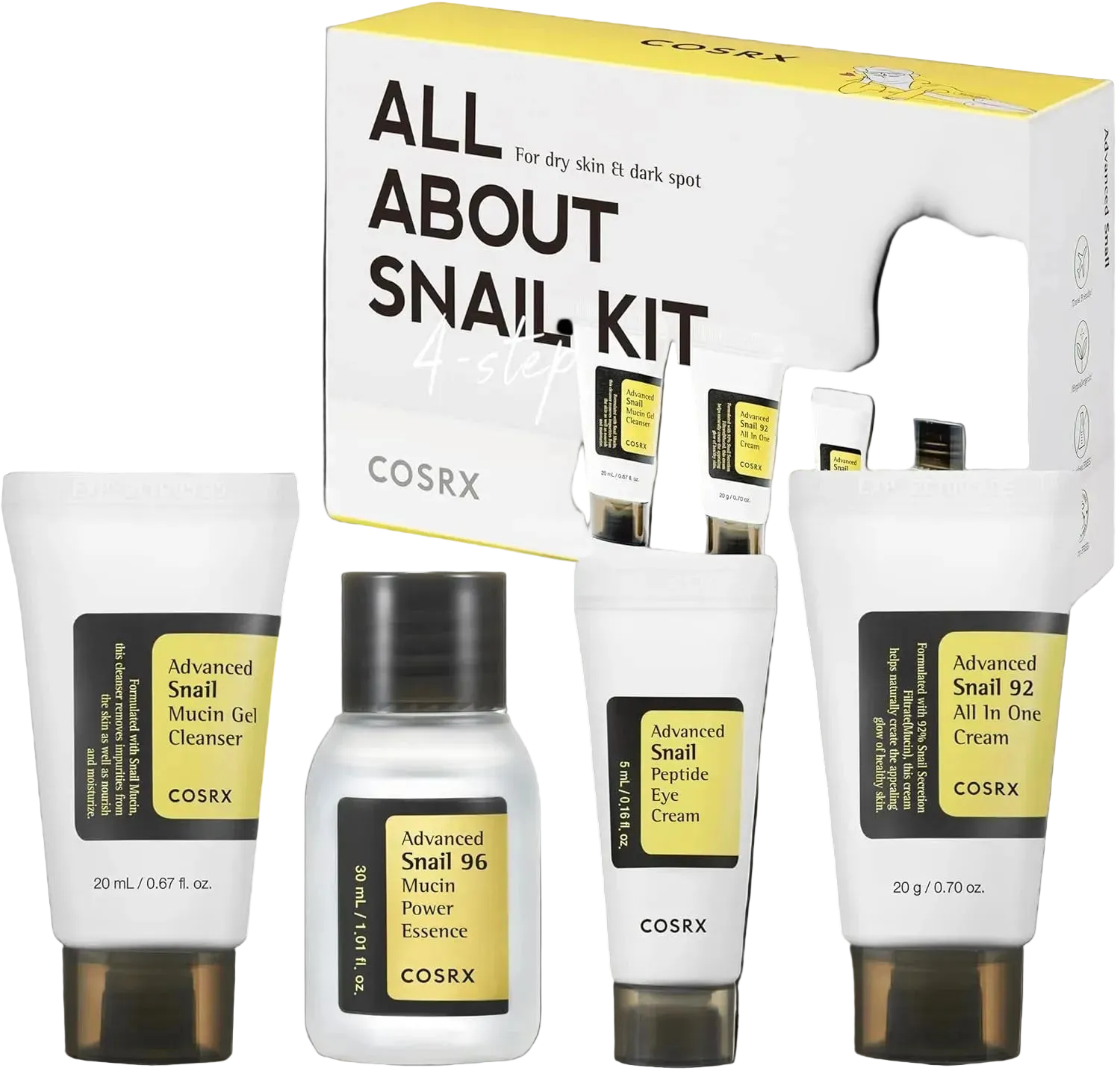 ALL ABOUT SNAIL KIT 4-step
