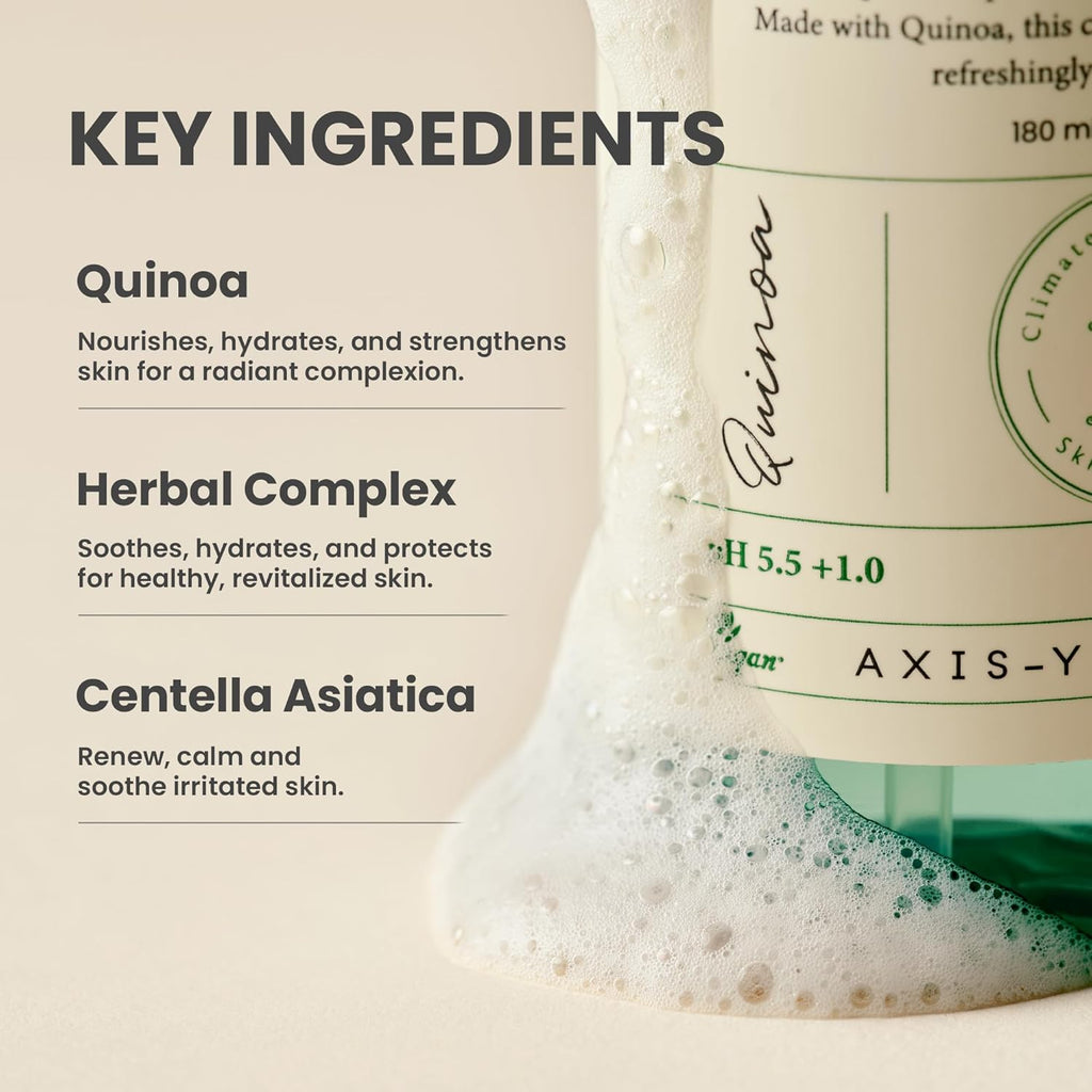 Quinoa One Step Balanced Gel Cleanser