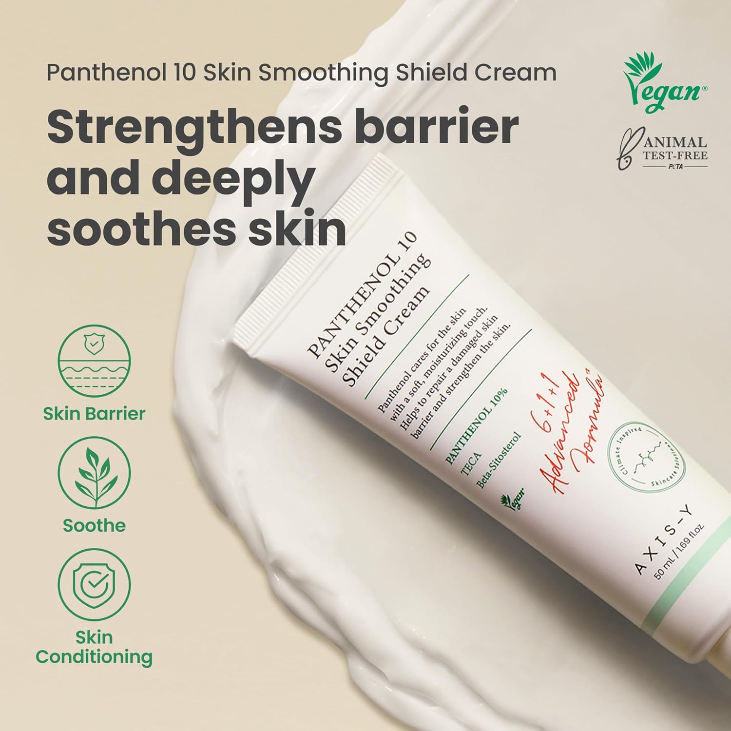 Panthenol 10 Skin Smoothing Shield Cream