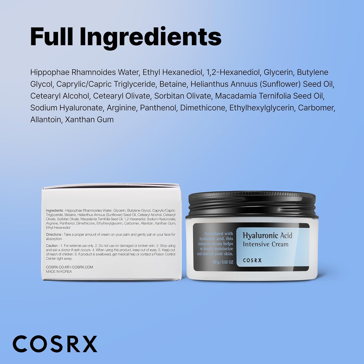 Hyaluronic Acid Intensive Cream