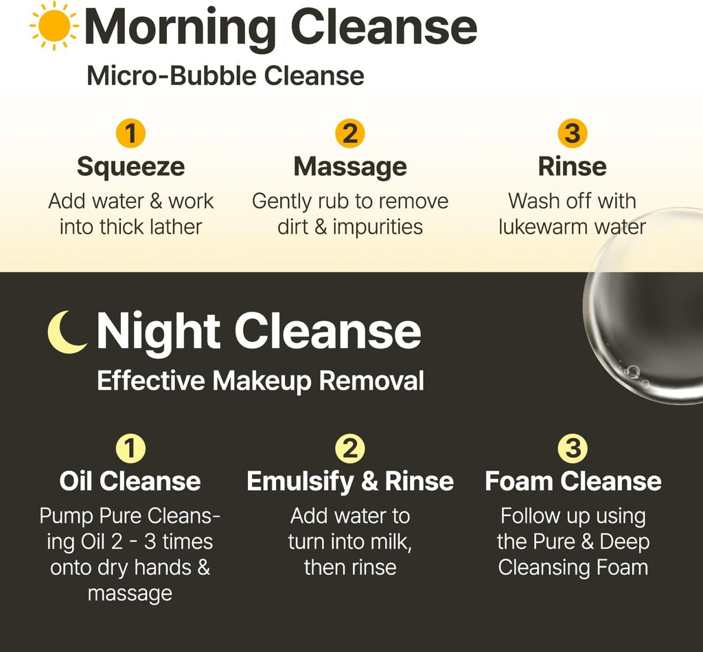 Pure & Deep Cleansing Foam