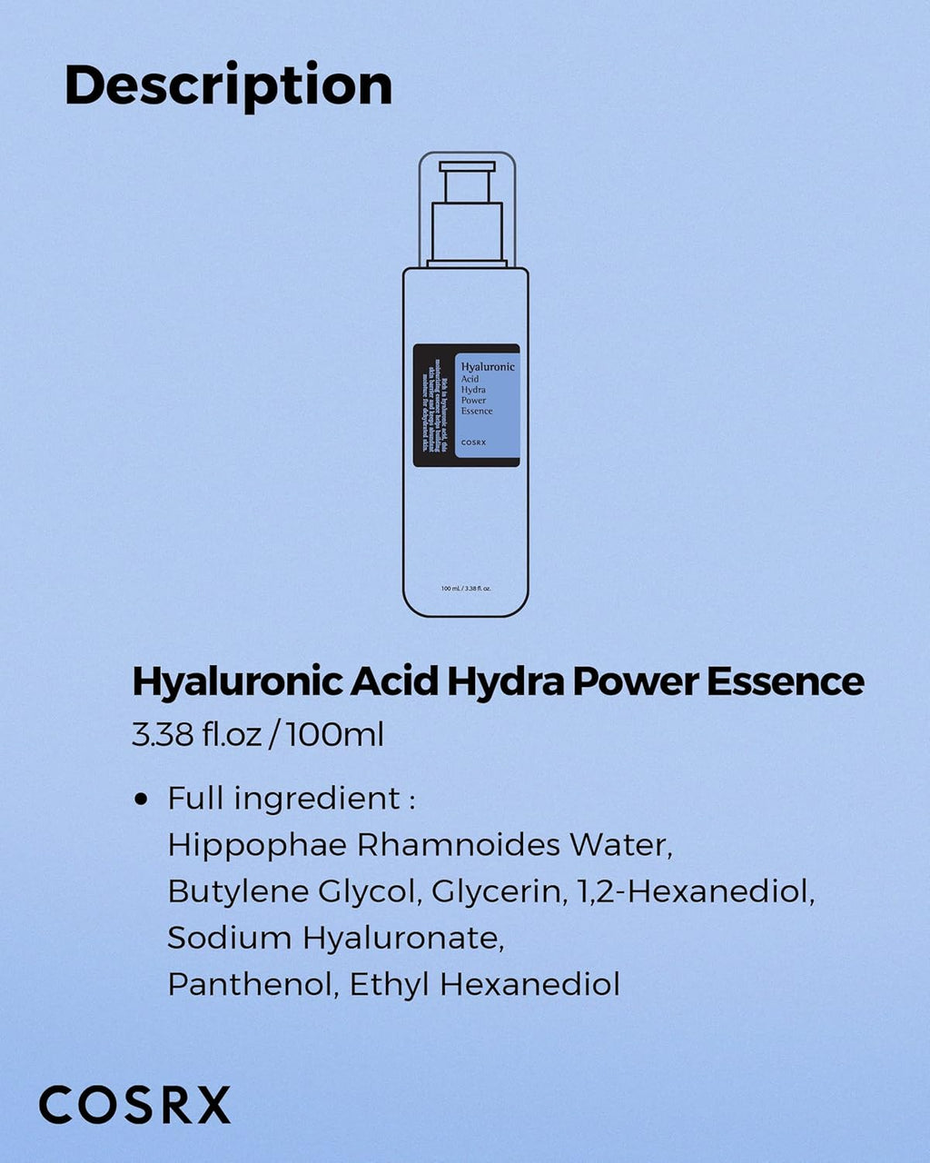 Hyaluronic Acid Hydra Power Essence