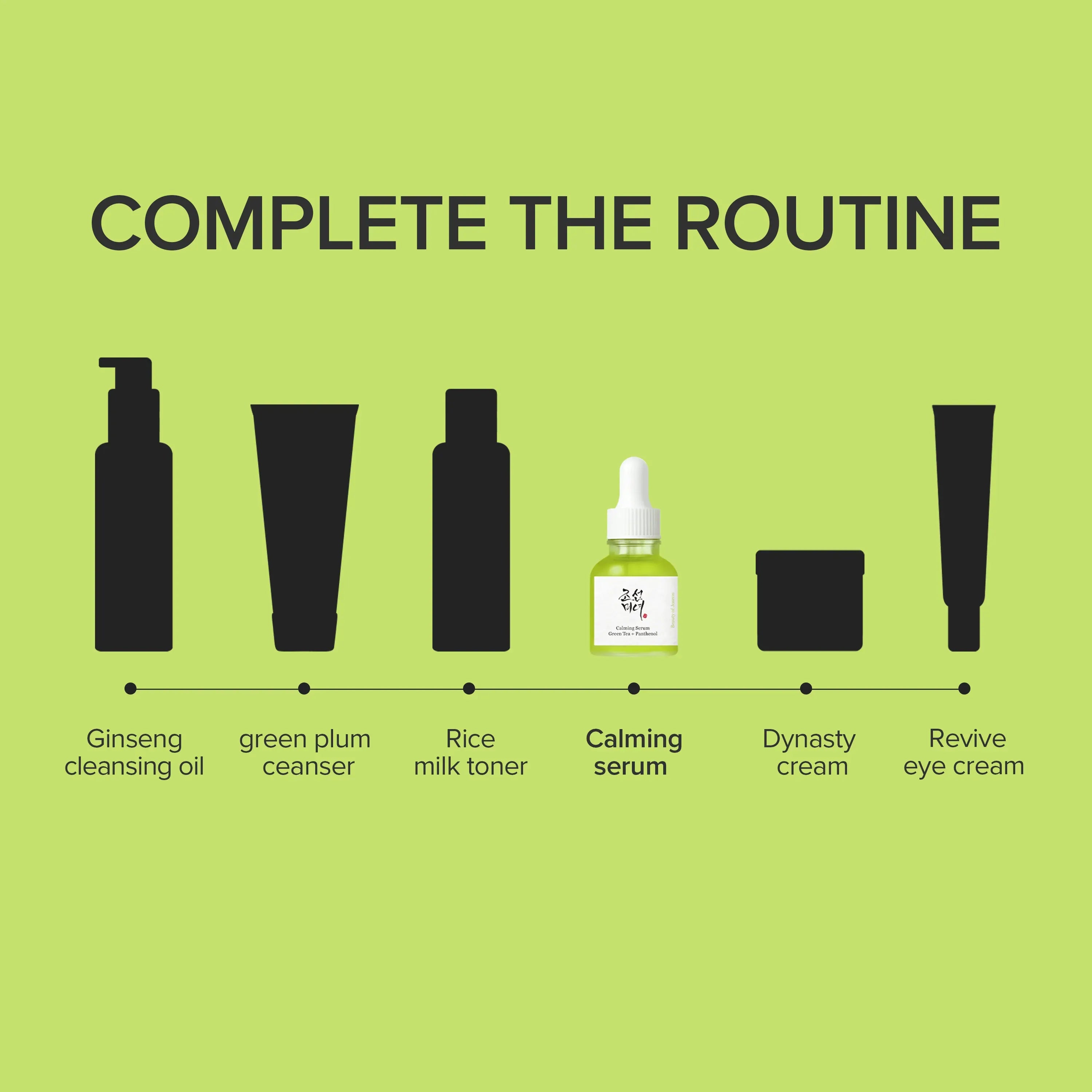 Calming Serum: Green Tea + Panthenol